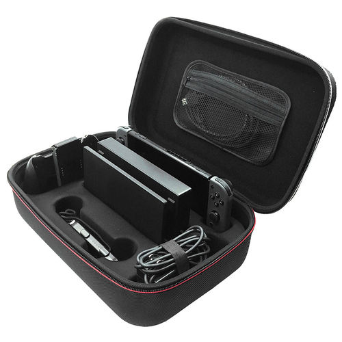 Portable Hard Shell de protecção Bolsa de armazenamento Bolsa de Transporte Case Capa com compartimentos