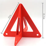 Portátil Auto Safety Car Red Reflective Emergência Tipo Combinado Triângulo