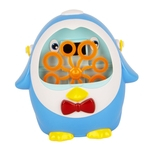 Portátil Bonito Pinguim Máquina De Bolha Automática Ventilador Fabricante Crianças Brinquedo Ao Ar Livre