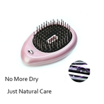 Portátil Cabelo Eléctrico Ionic escova de cabelo Straightener escova negativa Comb Massagem Ion Pente Anti-estático Comb