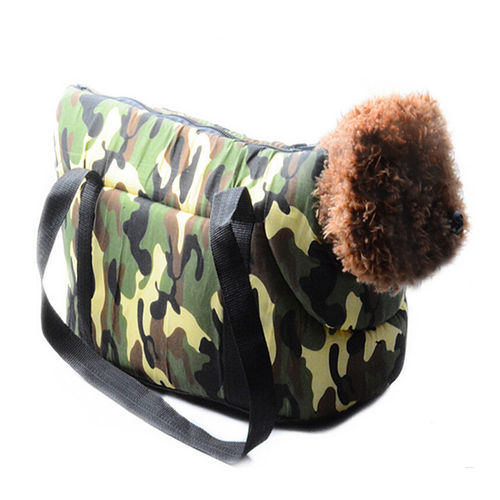 Portátil Dog Pet camuflagem Bolsa Lightweight Outdoor Moda Handbag ferramenta prática