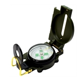 Portátil Folding Lens Compass Multi-purpose Lensatic Compass para Actividades ao Ar Livre Campo Survival Exército Verde
