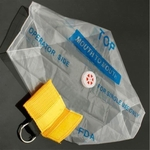 Portátil Resuscitator CPR Máscara Keychain Chaveiro emergência face Escudo Resgate