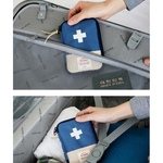 Portátil Small First Aid Bag Para Home Viagem Medicina Organizar