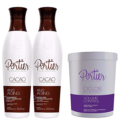 Portier Cacao Progressiva e Portier Btox Violet 1kg