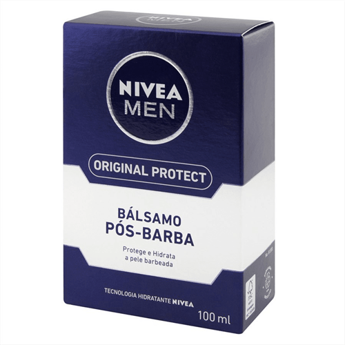 Pós Barba Nivea Men | Original Protect | Hidrata e Protege a Pele | 10...