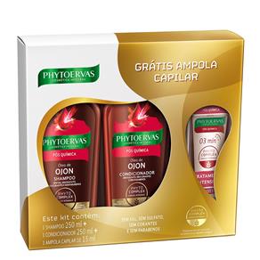 Pós Quimica Phytoervas - Kit Shampoo + Condicionador + Ampola Kit