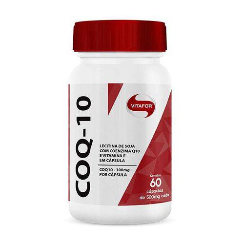 Pote Coq-10 60 Cápsulas Vitamina e Coenzima Q10 - Vitafor
