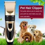 Power Electric Pet Clipper Quiet Puppy Dog Cat Animal Trimmer Grooming Comb