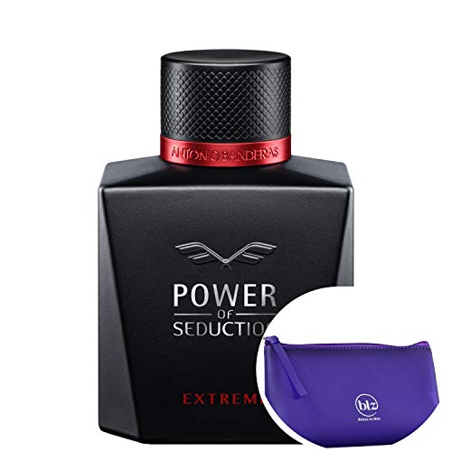 Power Of Seduction Extreme Antonio Banderas Eau de Toilette-Perfume Masculino 100ml+Necessaire Roxo