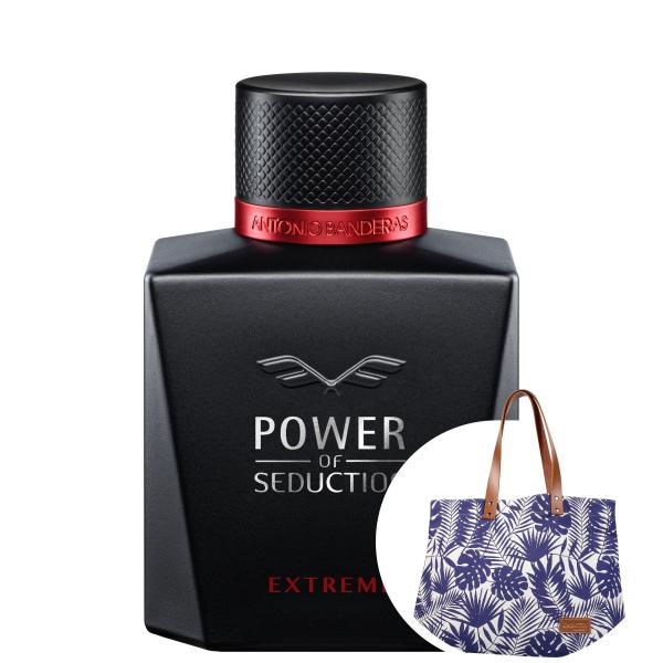 Power Of Seduction Extreme Antonio Banderas EDT - Perfume 100ml+Bolsa Estampada Beleza na Web