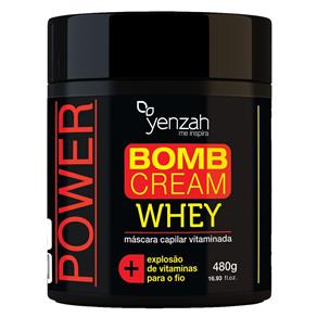 Power Whey Bomb Cream Yenzah - Máscara 480g