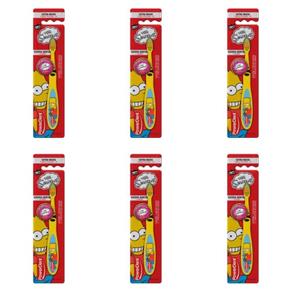 Powerdent The Simpsons + 8 Anos com Protetor Escova Dental - Kit com 06