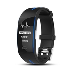 LAR Smartwatch PPG + ECG fotoelétrico Eletrodo Pressão Arterial Heart Rate Monitor IP67 à prova d'água Pulseira inteligente