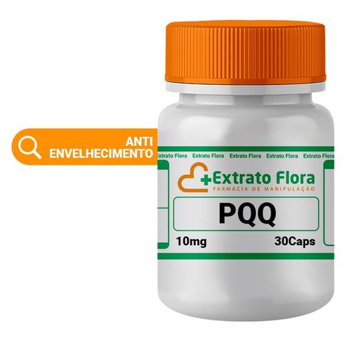 Pqq 10mg 30 Cápsulas (pirroloquinolina Quinona)