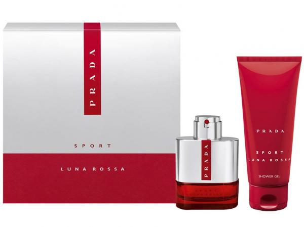 Prada Kit Luna Rossa Sport Perfume Masculino - Eau de Toilette 50ml + Gel de Banho 100ml