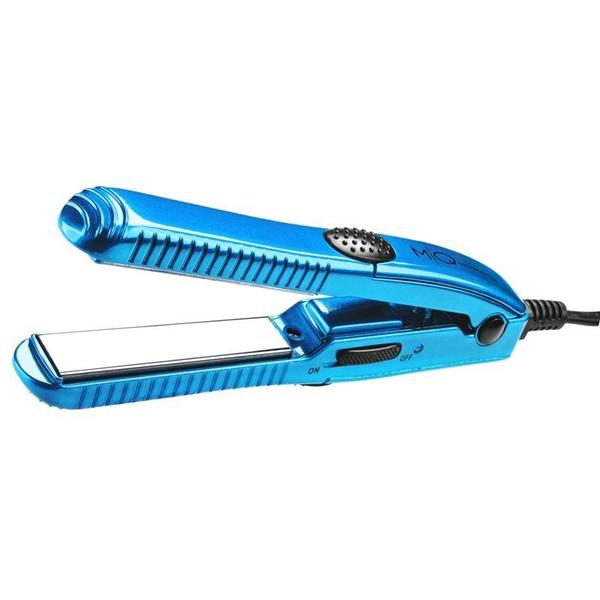 Prancha - Chapinha Titanium Mini MQ Azul - 400F - Mq Hair