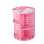 Prateleira rotativa Caixa de armazenamento de maquiagem Batom Escova Perfume Esmalte Organizador de cremalheira cosmética