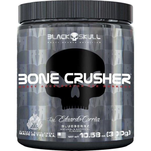 Pré Treino Bone Crusher (300g) Black Skull