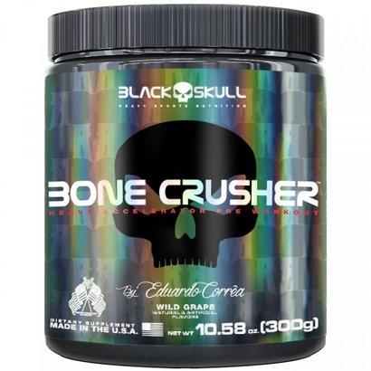 Pré Treino Bone Crusher Black Skull - 300g