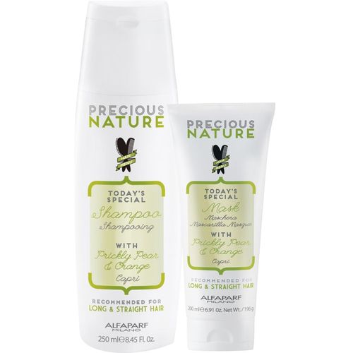 Precious Nature Alfaparf Long Straigth Kit Duo Shampoo + Mascara
