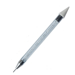 Prego dupla terminou Pontilhando Pen Studs Picker Cera Lápis de cristal Punho DIY Nail Art ferramenta