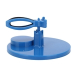 Prego flexível Polish fixa suporte Base do suporte de exibição clip Prova Manicure Tool (azul)