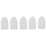 Prego portátil Polish Remover clipe Enrole Nail Art Limpeza Gel Soak Off Cap Ferramenta de Manicure (Branco)