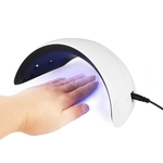 Prego Professional Gel Lâmpada polonês Manicure rápido Secador de luz 36W (Branco)