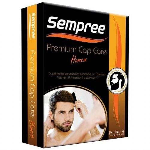 Premium Cap Care Homem - 30 Cápsulas - Sempree