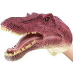 Presente Aminal Hand Puppet Soft Toy Crian?as Grande Cake Decoration Topper Jaws Crian?as