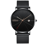 7mm Thick Fashion Business Super Thin Waterproof Men's Watch Women's Watch Gift
