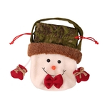 Presente Saco dos doces do Natal Saco da Apple de Natal Papai Noel do Natal do boneco de neve Elk presente do urso de Apple Bolsa Saco Para Festival