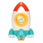 Presente Toy Baby Shower Toy Rotating água Pulverizador do bebê de Rocket Banho