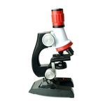 Presente Toy Educa??o Ci¨ºncia Biologia Microscope Kit Lab LED Home School