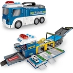 Presente Toy Montagem deformação Police Car / Engenharia / Fire Truck Modelo cena da trilha de armazenamento Kits