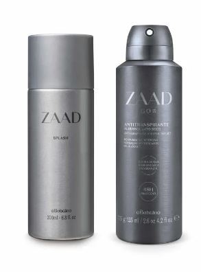 Presente Zaad: Splash + Antitranspirante Aerosol [O Boticário]
