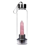 Presentes Bottle Crystal Point Cura Obelisco Wand Elixir Quartz ¨¢gua