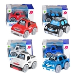 Presentes Children Friction Trolley Inertial carro de brinquedo para meninos e meninas cor aleatória