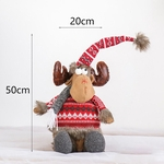 Presentes Elk Natal da boneca Brinquedos Xmas Ornamento dos cervos Macio Stuffed Pillow brinquedo de pel¨²cia