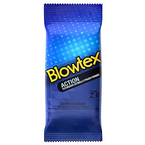 Preservativo Action 6 Unidades Blowtex