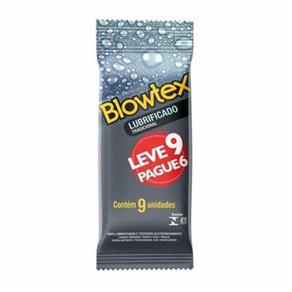 Preservativo BLOWTEX LUBRIFICADO com 09 Un