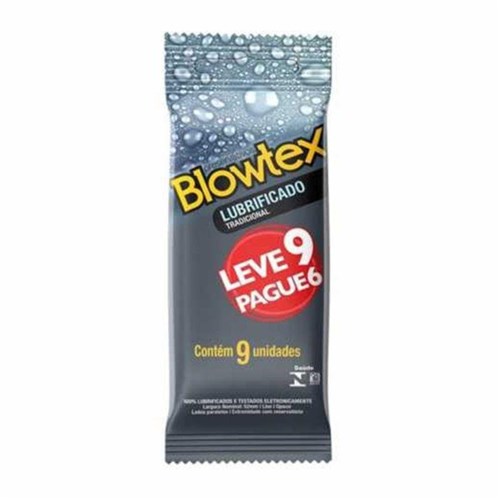 Preservativo Blowtex Lubrificado com 09 Un