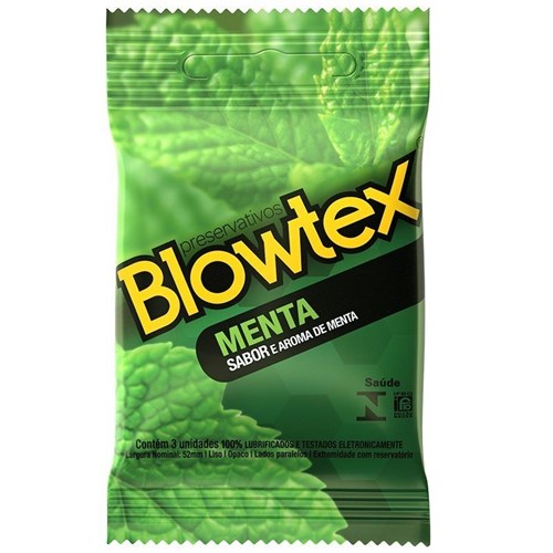 Preservativo Blowtex Menta 3Un.