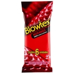 Preservativo Blowtex Morango c/ 6 Unidades