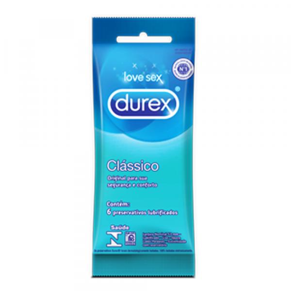 Preservativo Clássico - 6 Unidades - Durex