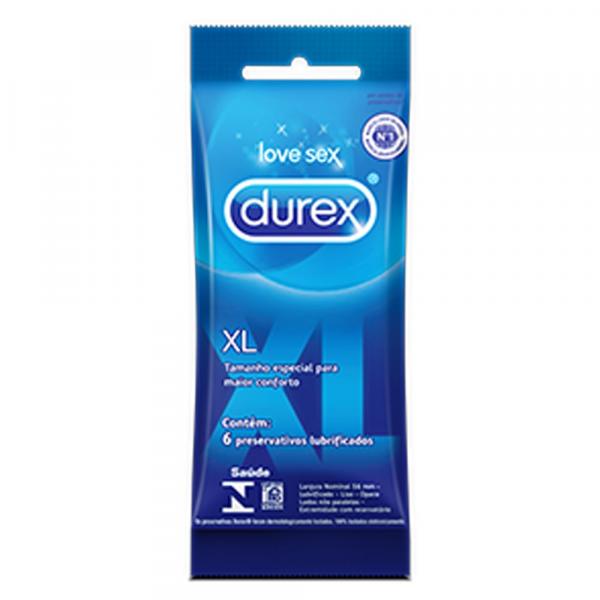 Preservativo Clássico XL - 6 Unidades - Durex