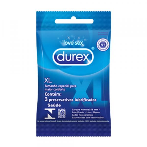 Preservativo Clássico XL - 3 Unidades - Durex