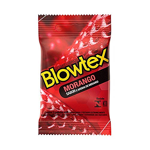 Preservativo com Sabor e Aroma Blowtex - Morango - U
