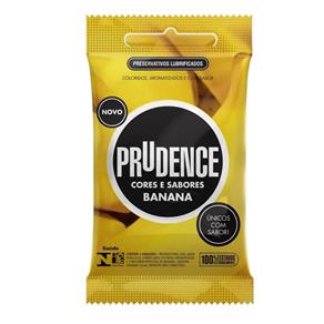 Preservativo Cores e Sabores Prudence - Banana